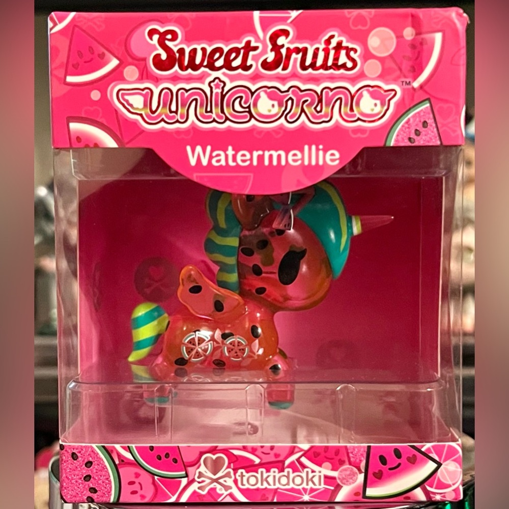 TokiDoki Watermellie Unicorno Sweet Fruits Series Collectible Art Figure